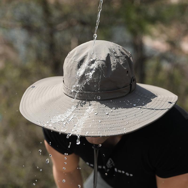 Big Brimmed Hat Men's Summer Sun Hat Outdoor Men's Casual Fisherman Hat Korean Outdoor Men's Casual Fisherman Hat