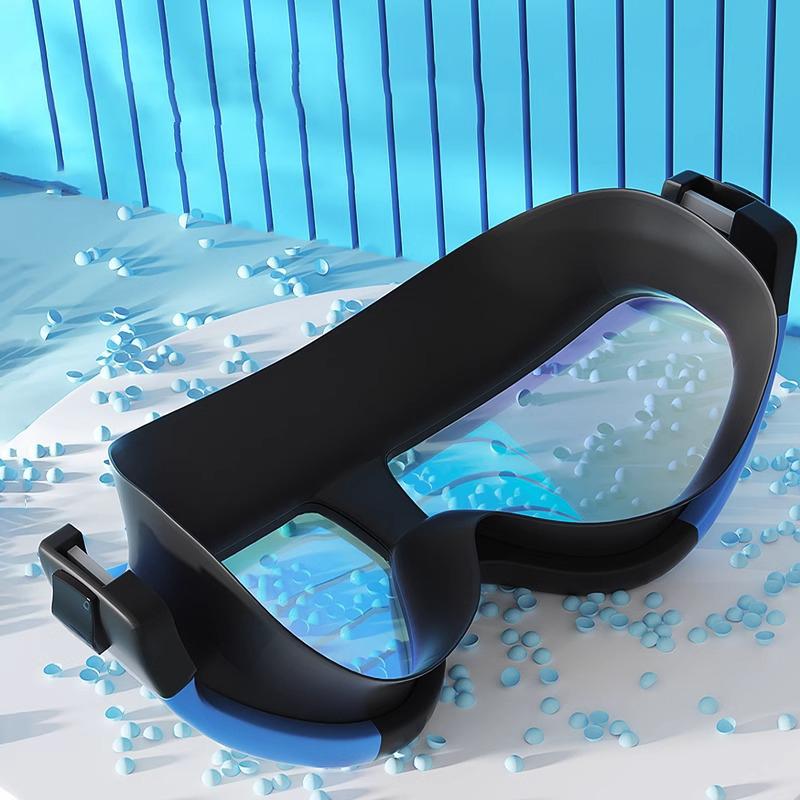 Очки для плавания для взрослых, 0-600 градусов, для близорукости, для мужчин и женщин, водонепроницаемые, противотуманные, в большой оправе, очки для плавания, оптические очки для плавания, дайвинга, мм365