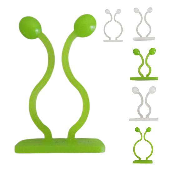 Прочный держатель для растений без перфорации, легкая конструкция ручки, держатель для восхождения на растения для наружного зажима для лозы