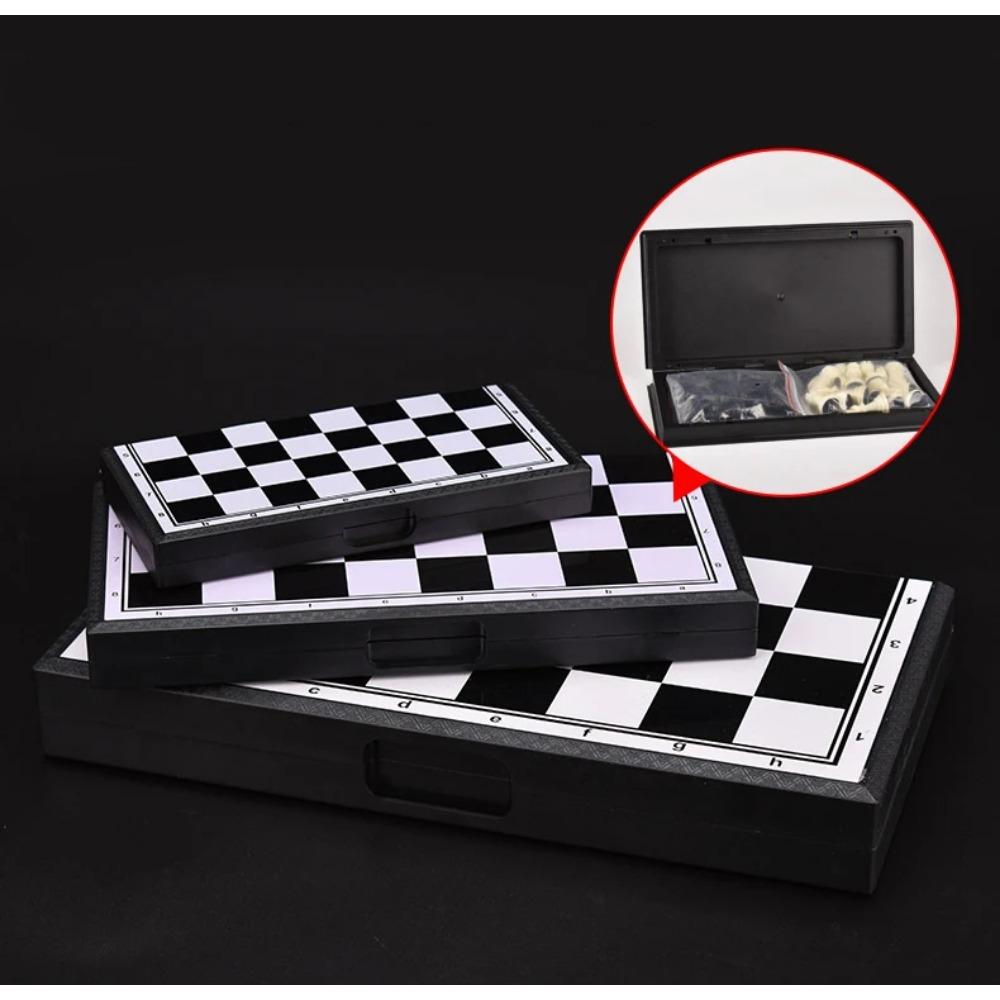 Портативный специальный магнитный набор для шахмат, нард и шашек, большая доска, шашки, развлечения, рождественские дорожные игры для взрослых и детей, подарок