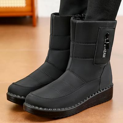 Хлопковая обувь 2024 года, зимние длинные хлопковые сапоги, полиуретановые утолщенные сапоги, теплые спортивные зимние сапоги