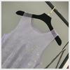 Goddess Diamond Rhinestone Mesh Sleeveless Bling Vest
