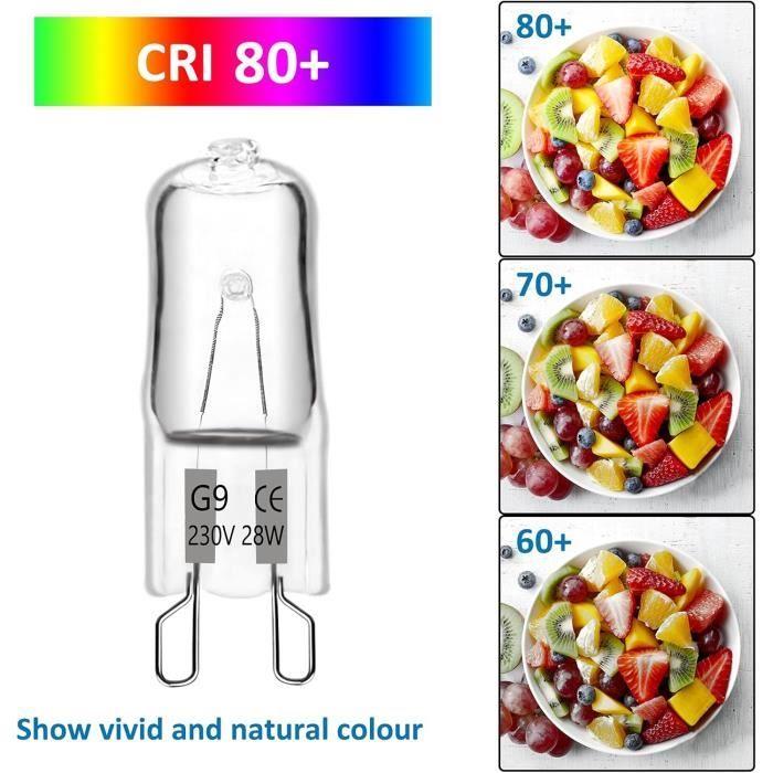 Ampoule Halogène G9 - SCNNC - 28W - 370LM - 2700K - Dimmable - Lot De 10