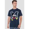 Disney Mens Mickey Mouse Classic Walk T-Shirt