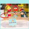 Официально лицензированный мультяшный брелок Crayon Shin-chan с игривым дизайном тыкающей попки