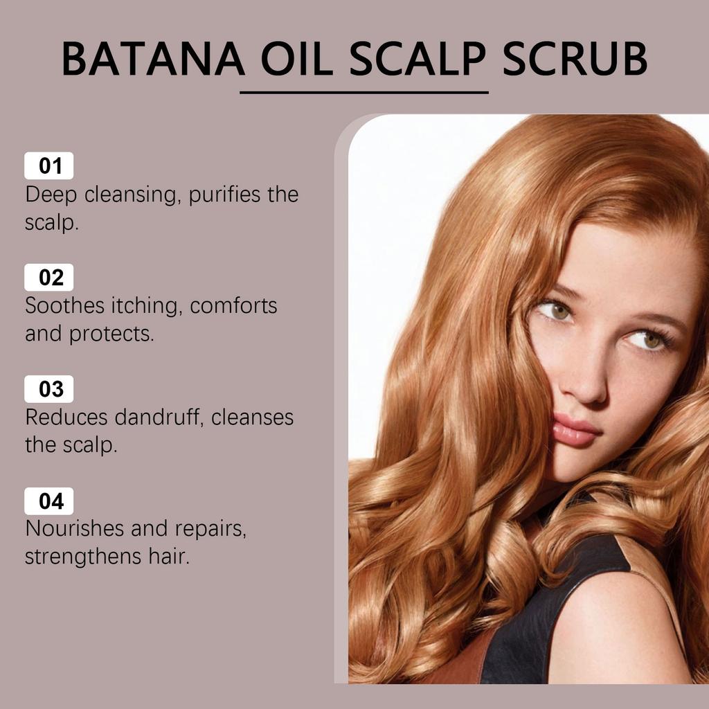 Scalp Scrub , Exfoliating Scrub Shampoo , Biotin Scalp Care , Hair Care Cleansing And Sediment Removal ,100g