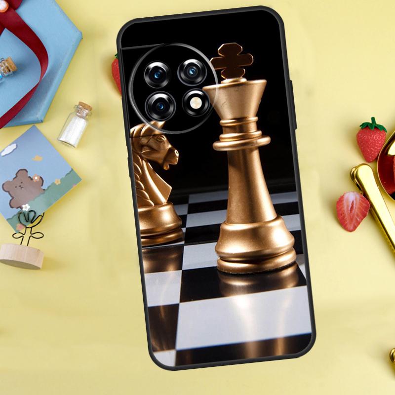 Чехол Chess для OnePlus 12R 10R 13R 13T 15 13 12 11 10 9 10T 8T Nord CE 5 2 3 4 Lite N20 N30