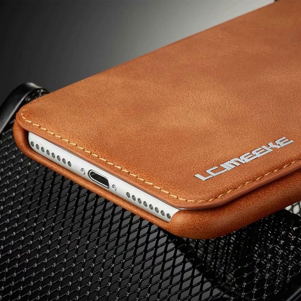 Luxury Ultra Thin Leather Case Flip Cover for Samsung S21 S20 Ultra S22 S10 S9 S8 Plus A12 A32 A52 A71 A51 A70 A50 A20e/iphone 14 12 11 Pro X XR Max