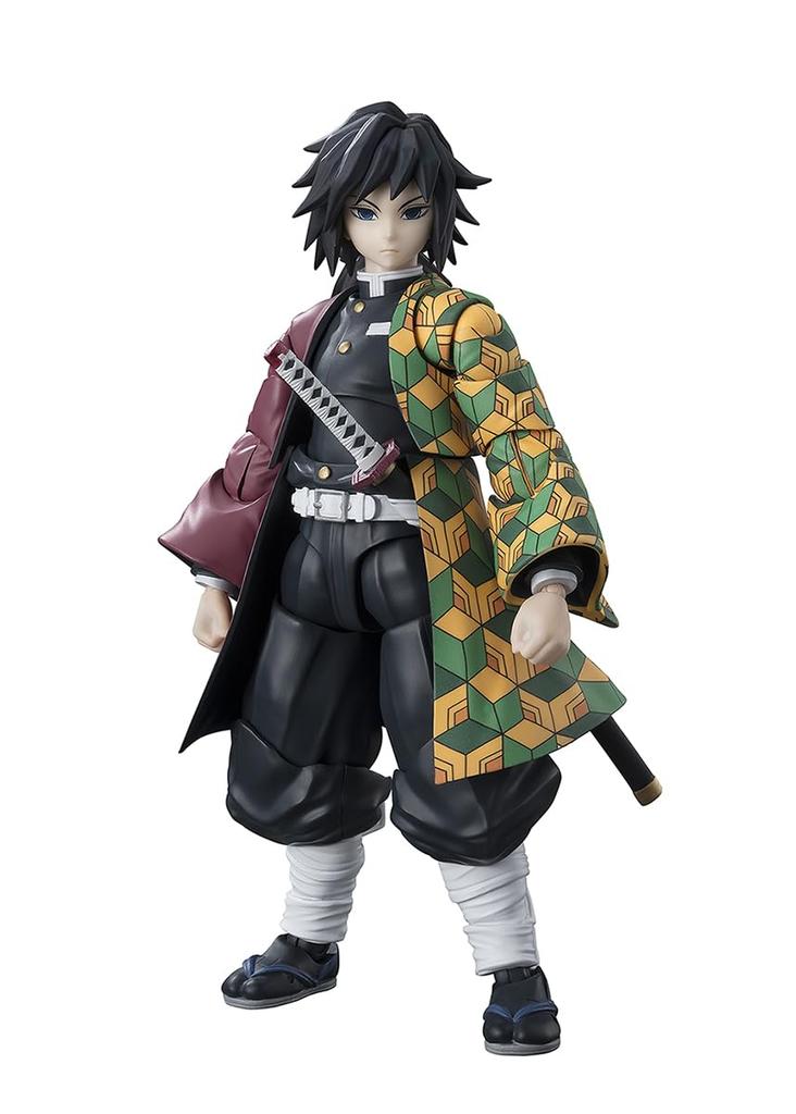 TAMASHII NATIONS Demon Kimetsu no Yaiba Giyu Tomioka 150mm PVC ABS Painted Action Figure S.H.Figuarts Slayer Approx. &