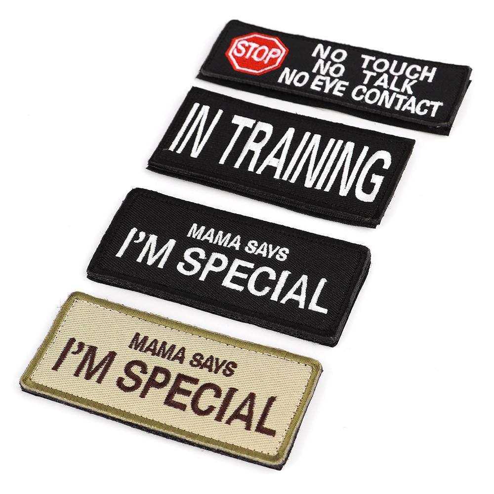 Персонализированные нашивки для военных ошейников для собак, шлейки, жилетов, наклеек, этикеток, тактических нашивок, именных наклеек, аксессуаров для домашних животных