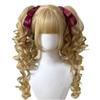 Synthetic Princess Cut Double Ponytail Cosplay Halloween Harajuku Wig  Carnival