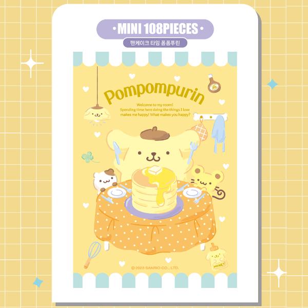 Sanrio персонажи магазин воздушных шаров Cinnamoroll Cube Пазл 108 шт. Kuromi My Melody Pom Pom Purin Cinnamoroll