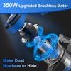 Беспроводной пылесос Poweart, 350 Вт, аккумуляторная батарея, время работы до 45 минут, для уборки твердых полов и шерсти домашних животных