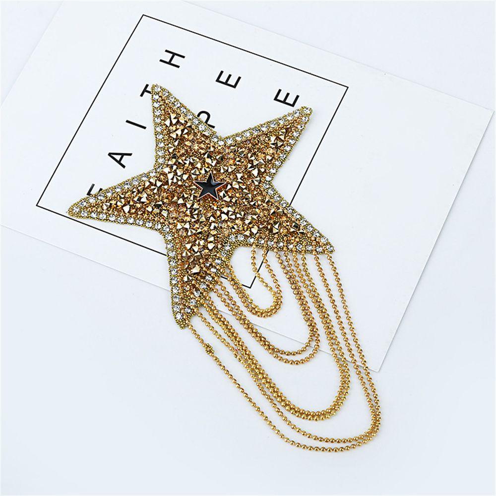 Pattern Sparkling Sequined Bling Iron-on Patches Clothes Appliques Clothing Accessaries Embroidery