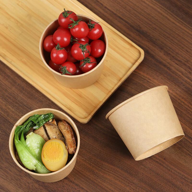 Fangcao Di Disposable Bamboo Fiber Paper Bowls