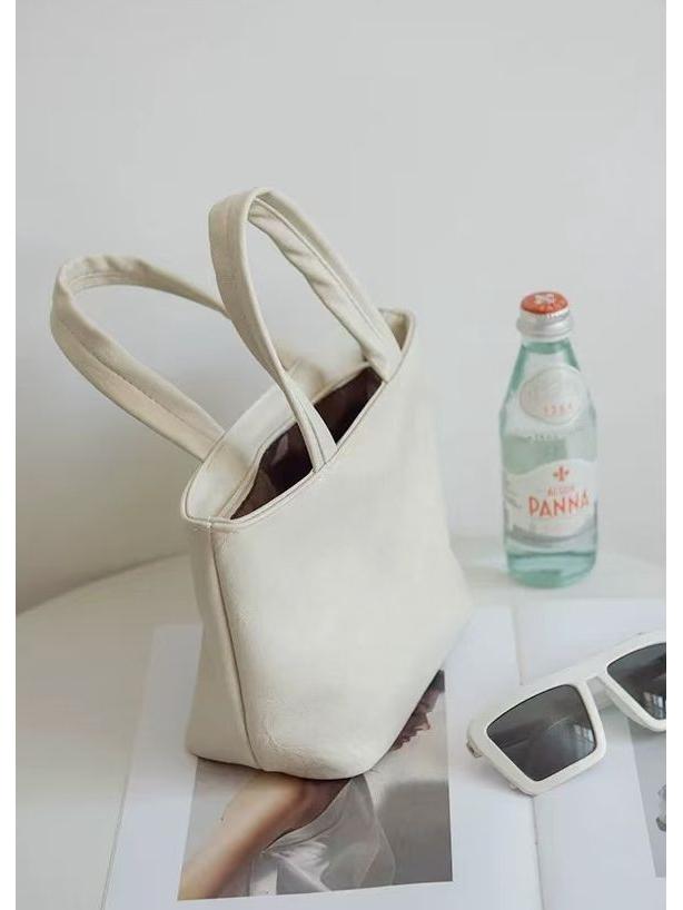 Новая женская маленькая кожаная сумочка - Модная однотонная мини-косметичка