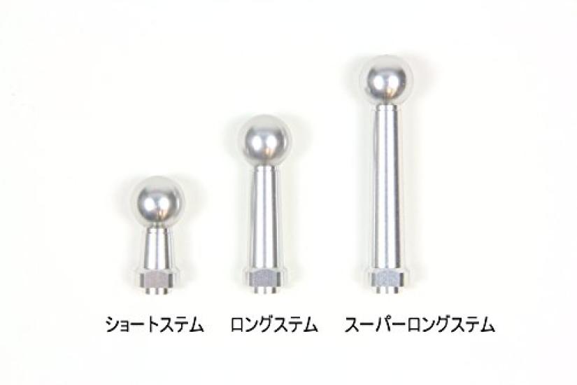 MAGICAL RACING Racer Replica Mirror Type 4 Head Silver Super Long Stem 65mm B Type (G Серебро) [Шаг установки 40~51 мм] A01-GSRS-B4002