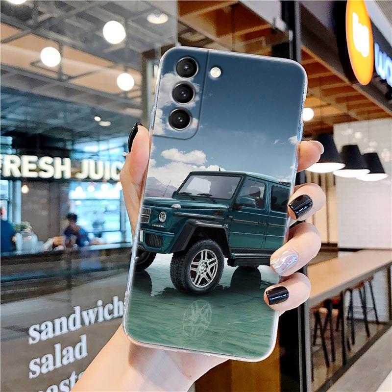 Брендовый внедорожник, спортивные автомобили, мужской прозрачный чехол для Samsung Galaxy S22 S21 S20 FE S 22 Ultra S10 E S9 Plus 5G, чехол для телефона