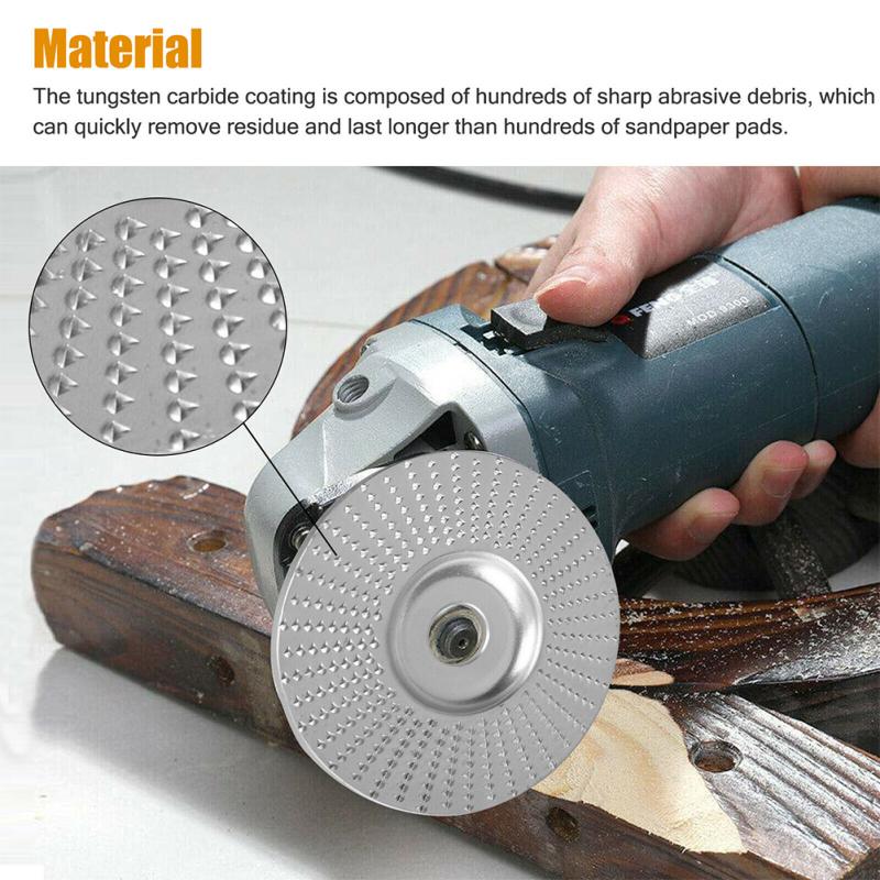 Диск шлифовальный 100 мм твердосплавный шлифовальный диск для резьбы по дереву для угловых шлифовальных машин