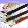 Pu Fine Womens Leather Belt With Metal Pin Buckle For Casual Commuting Outfits