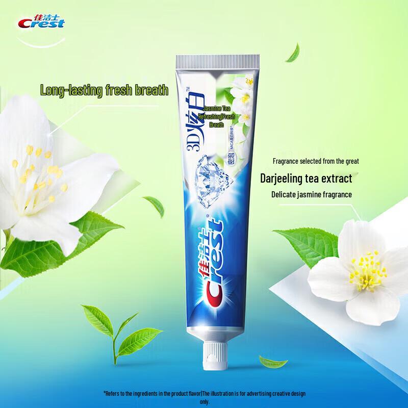 Crest 3D White Jasmine Tea Toothpaste