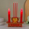 LED Electronic Candle Set Simulation Candlestick Set New Incense Burner Set  Decoration