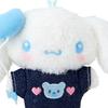 Sanrio Брелок для ключей Cinnamoroll Plush Holder 182591 (Заплатка из денима)