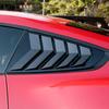 Rear Quarter Window Louvers For Ford Mustang 2015- Scoops Spoiler Car Tunning Panel Side Air Vent Cover Windshield