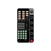 Voice Changer,Live Voice Card Voice Changer, Handheld Microphone Voice Changer With BT 3.5Mm Port DJ Controller