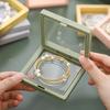 Dust-proof Jewelry Storage Box Strong Sealing Plastic Visible Waterproof Necklace Display Case for Home