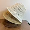 Summer New Hollow Knitted Sun Protection And Sunshade Hat For Women'S Leisure Versatile Small Fresh Fashion Pot Hat