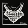 White I Milk Silk Embroidery Hollow Collar Sewing Lace Diy Decoration With Clothing Accessories Collar Accessories