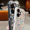 Мягкий противоударный чехол из ТПУ с винтажным цветочным принтом для Xiaomi 13T Pro Poco X6 Redmi Note 14 13 12 Pro 11, матовая кожаная текстура, защитная крышка для объектива