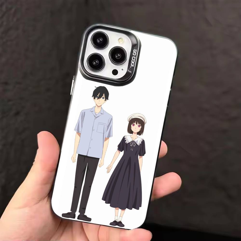 Аниме Shoushimin Чехол для телефона Цвет Серебристый Корпус Для IPhone 17 16 15 14 13 12 11 Pro Max Plus