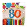 Creative Party Яркие и смелые салфетки в честь 80-х (Пакет из 18)