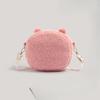Cute Cartoon Autumn and Winter Plush Bag This Year's Popular Niche Design Crossbody Bag Simple Shoulder Bag for Women