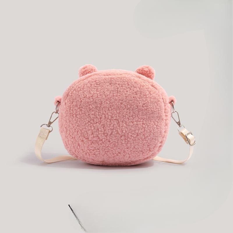 Cute Cartoon Autumn and Winter Plush Bag This Year's Popular Niche Design Crossbody Bag Simple Shoulder Bag for Women