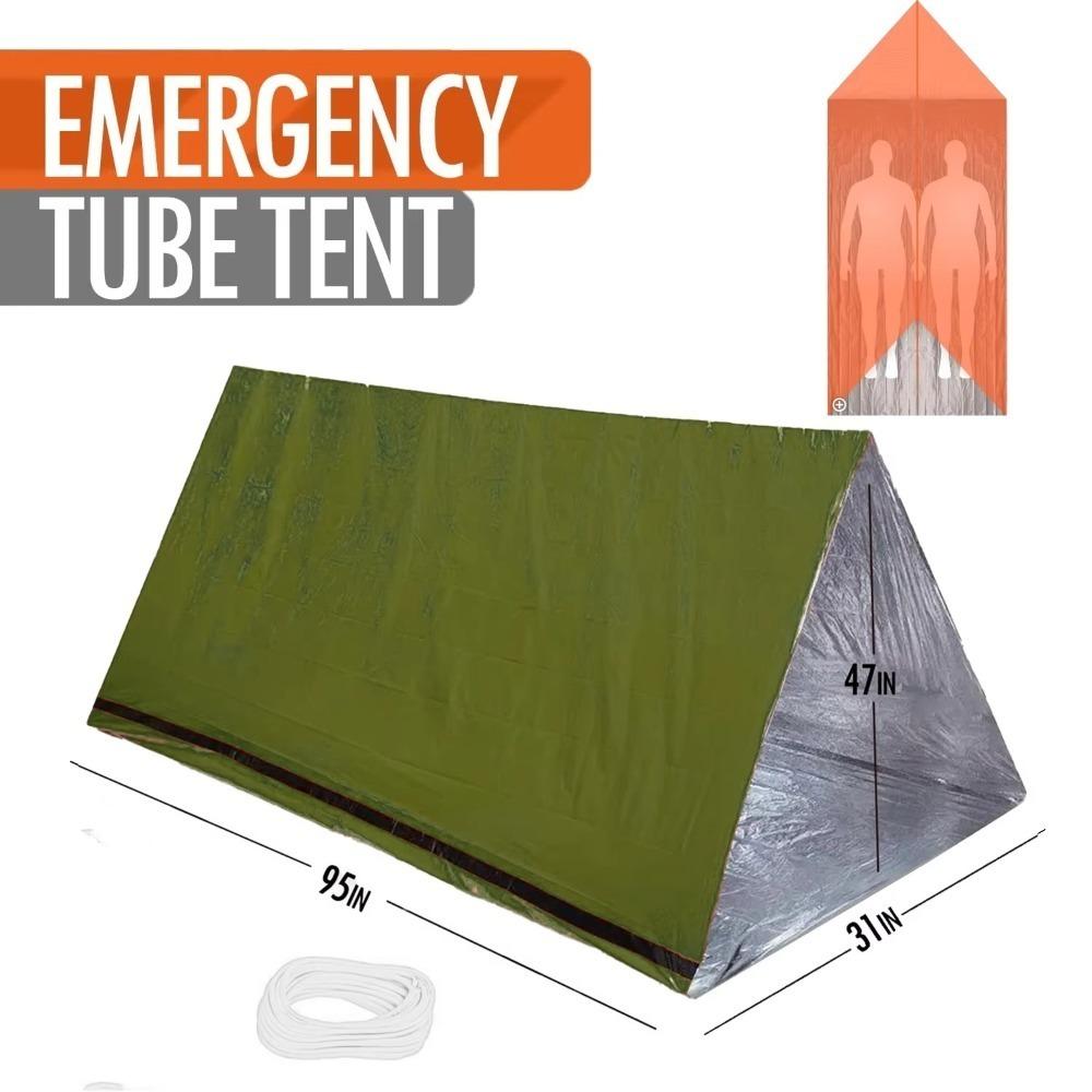 Waterproof Emergency Tent Moisture-Resistant Thermal Blanket  Outdoor SOS