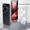 Для Huawei Pura 80 70 Pro Pro+ Ultra Безрамочный ПК Чехол для телефона P60 P60Pro P60Art Прозрачная Ультратонкая Задняя Крышка Чехол