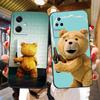 Милый Чехол-Телефон с Плюшевыми Мишками Для Redmi K60 K40 Gaming K30 13C 12C 12 10 10C 9T 9C 9A 9 8 7 6 A1 A2 Силиконовый Чехол Funda Обложка