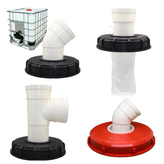 Tank Filter Lid Different Angle Caliber T Shape F Shape Dirt Debris Removal Bore Protection Acid Resistant IBC Slit Filter Cover