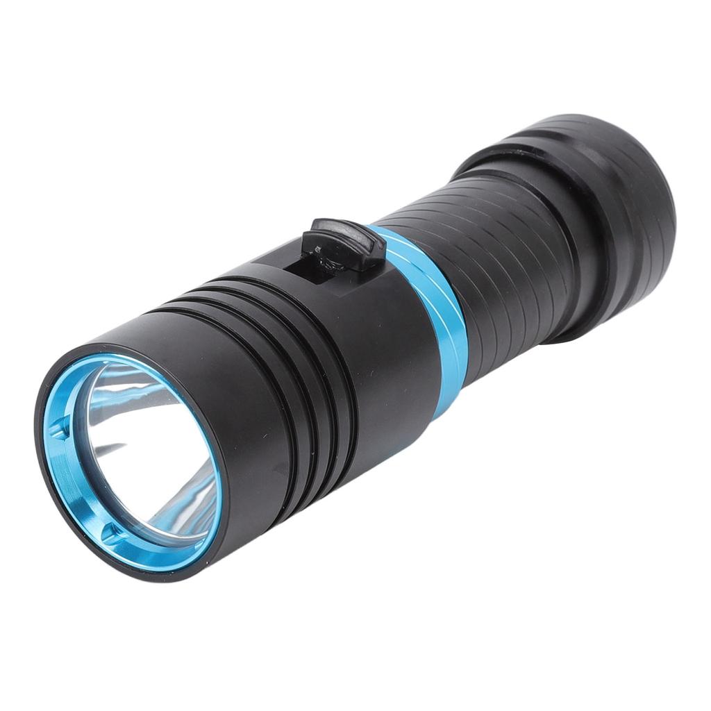 5000LM Diving Flashlight IPX8 100m Underwater Waterproof Infinitely Dimmable L2 LED Beads Scuba