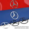 AABGU1 ABS Original Car Rear Trunk Badge Sticker For Mercedes Benz C-class C200 C300 W206 2022-2024 A2068171600 Mercedes Emblem Cover