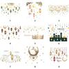 Star Moon Ramadan Kareem Decals Multicolor Mural Eid Mubarak Wall Stickers  Home Decoration
