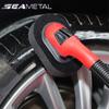 Car Tire Wheel Waxing Sponge Long Handle Brush Anti-slip Cleaning Brush Polishing Tool