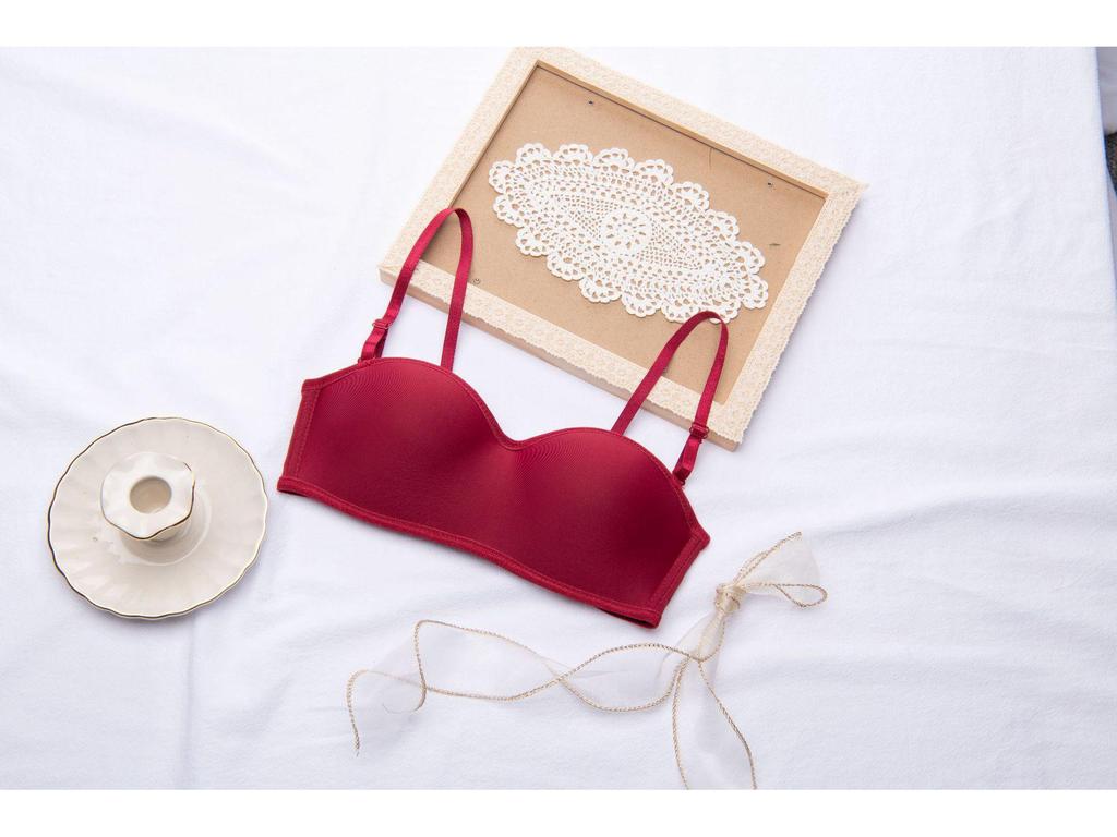 Minimalist Strapless Bandeau: Japanese & Korean-Inspired Wire-Free Bra