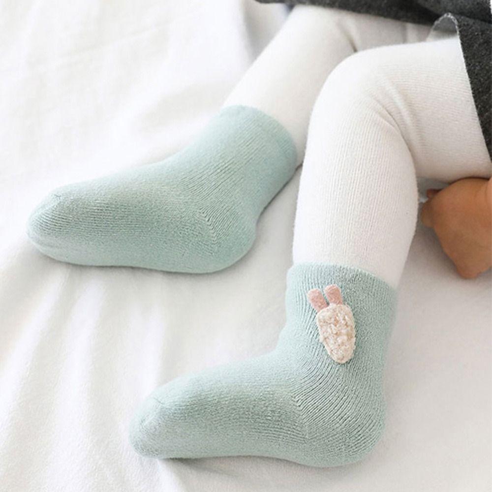 Thickened Baby Warm Socks Cotton Infant Socks New Winter Floor Socks Winter Warmth