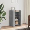 VidaXL Buffet Sonoma Grey 45x35x75 Cm Engineered Wood, Cabinet, Side Cabinet, Storage Cabinet, Cupboard, Sideboard, 848386