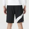 Nike Contrast Logo Print Elastic Waist Breathable Sports Shorts Men Bottoms Black FB8555-010