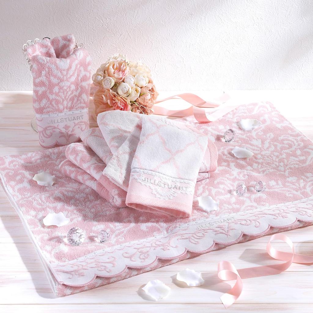 JILL STUART Bloom Ornament Полотенце 1 Банное полотенце Scala Подарок, Подарок, Розовый, В коробке, 58-3219300